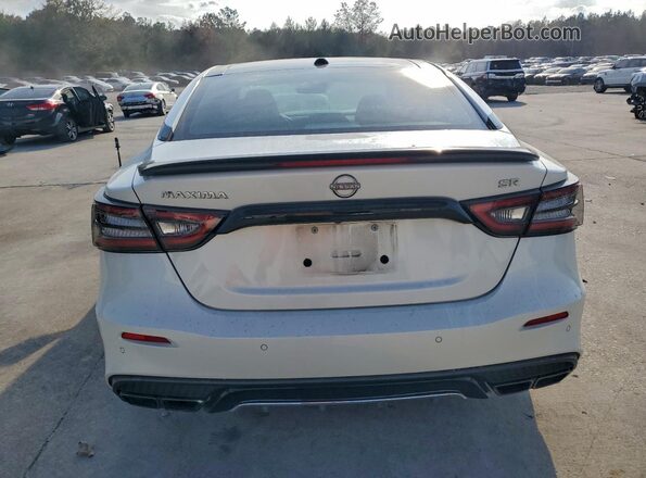 1N4AA6EV3PC504260 2023 NISSAN MAXIMA SR White Вид ззаду