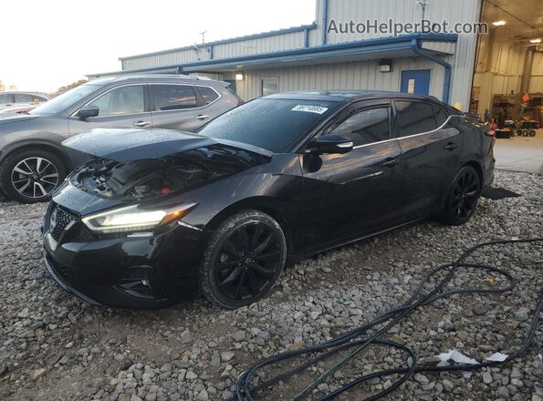 1N4AA6EV3PC507160 2023 NISSAN MAXIMA SR Black Vista tres cuartos delantera izquierda