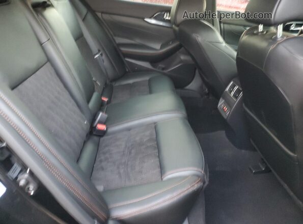 1N4AA6EV3PC507160 2023 NISSAN MAXIMA SR Black Vista de los asientos traseros
