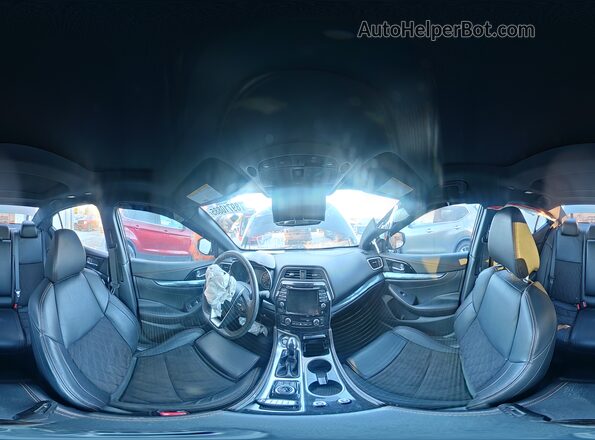 1N4AA6EV3PC507160 2023 NISSAN MAXIMA SR Black Vista de la etiqueta del VIN