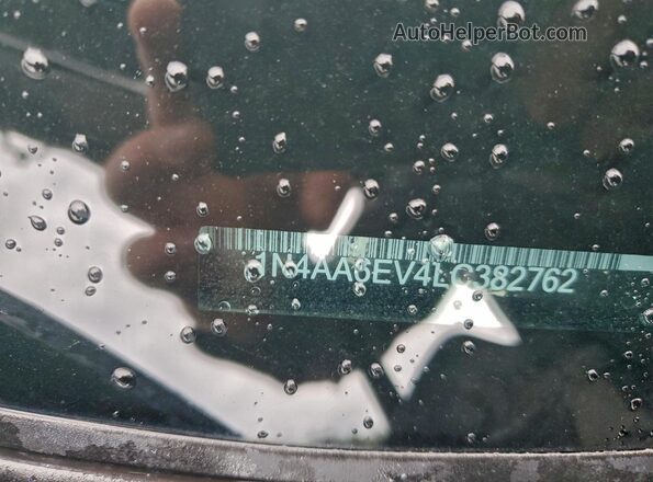 1N4AA6EV4LC382762 2020 NISSAN MAXIMA SR Черный Вид подкапотного пространства