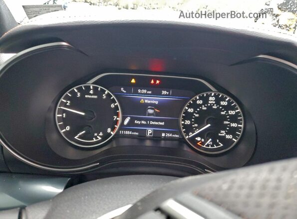 1N4AA6EV4LC382762 2020 NISSAN MAXIMA SR Черный Вид щитка приборов