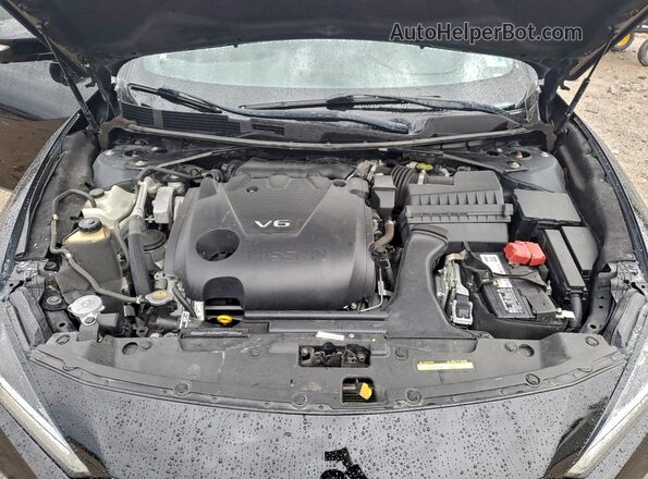 1N4AA6EV4LC382762 2020 NISSAN MAXIMA SR Черный Вид задней части салона