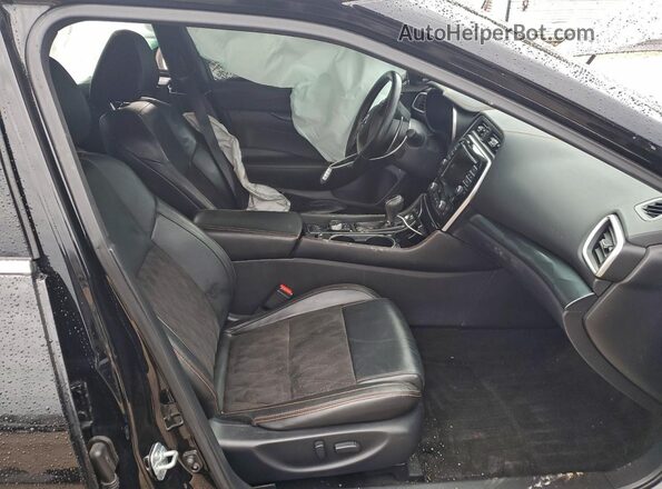 1N4AA6EV4LC382762 2020 NISSAN MAXIMA SR Черный Вид салона спереди