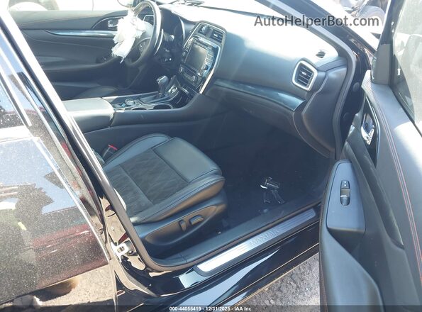 1N4AA6EV8PC514086 2023 NISSAN MAXIMA SR Черный Вид салона спереди