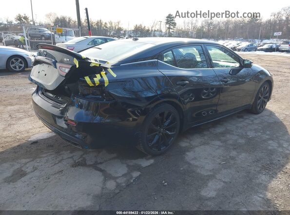 1N4AA6EV9PC503128 2023 NISSAN MAXIMA SR Черный Задняя правая четверть