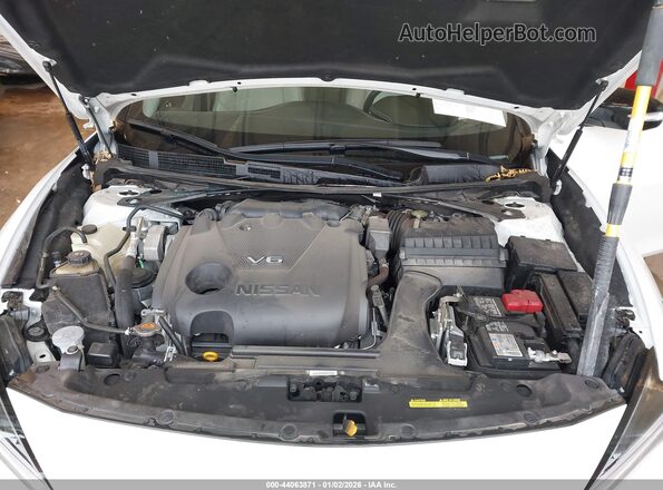 1N4AA6FV0MC506025 2021 NISSAN MAXIMA PLATINUM Белый Вид сзади