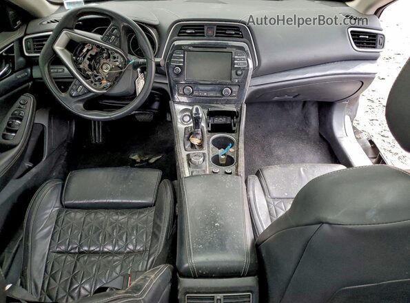 1N4AA6FV2LC366994 2020 NISSAN MAXIMA PLATINUM Черный Вид панели приборов