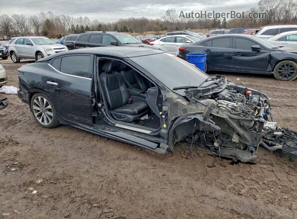1N4AA6FV2LC366994 2020 NISSAN MAXIMA PLATINUM Черный Передняя правая четверть