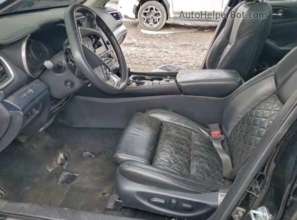1N4AA6FV2LC366994 2020 NISSAN MAXIMA PLATINUM Черный Вид салона спереди