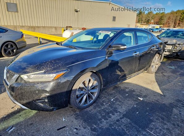 1N4AA6FV3LC386414 2020 NISSAN MAXIMA PLATINUM Black Передня ліва чверть