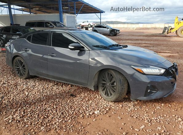 1N4AA6FV3MC503880 2021 NISSAN MAXIMA PLATINUM Серый Передняя правая четверть