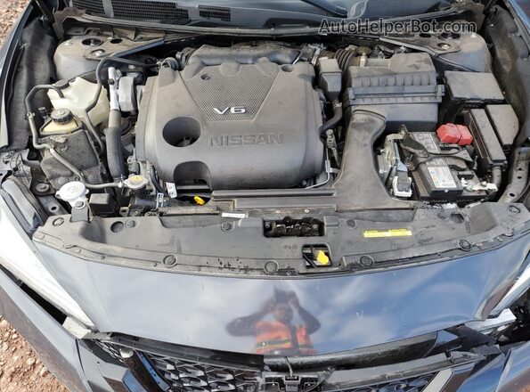 1N4AA6FV3MC503880 2021 NISSAN MAXIMA PLATINUM Серый Вид задней части салона