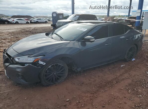 1N4AA6FV3MC503880 2021 NISSAN MAXIMA PLATINUM Серый Передняя левая четверть