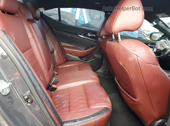 1N4AA6FV3MC503880 2021 NISSAN MAXIMA PLATINUM Серый Вид задних сидений