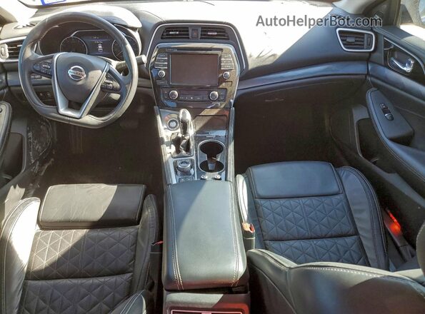 1N4AA6FV3MC508626 2021 NISSAN MAXIMA PLATINUM Черный Вид панели приборов