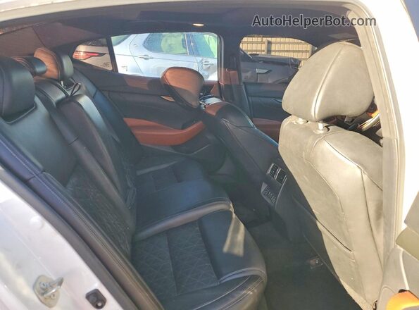 1N4AA6FV5LC384910 2020 NISSAN MAXIMA PLATINUM Белый Вид задних сидений