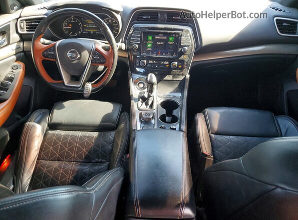 1N4AA6FV5LC384910 2020 NISSAN MAXIMA PLATINUM Белый Вид панели приборов