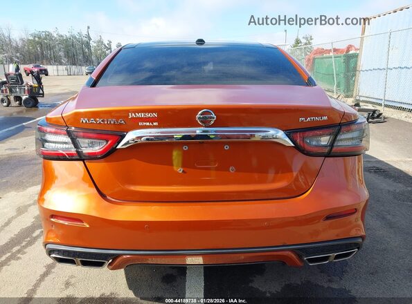 1N4AA6FV6LC375990 2020 NISSAN MAXIMA PLATINUM Оранжевый 