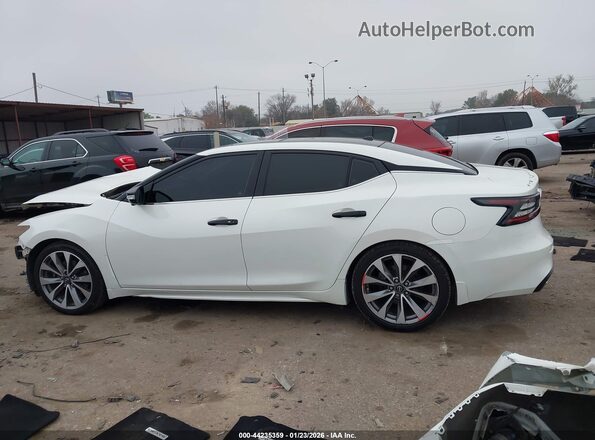 1N4AA6FV6PC501299 2023 NISSAN MAXIMA PLATINUM Белый Панорамный вид салона 360°