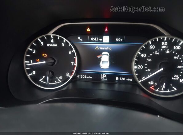 1N4AA6FV6PC501299 2023 NISSAN MAXIMA PLATINUM Белый Вид задних сидений
