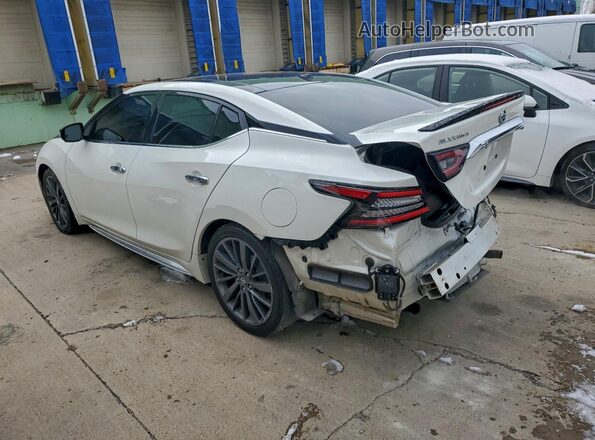 1N4AA6FV7LC377263 2020 NISSAN MAXIMA PLATINUM Белый Задняя левая четверть