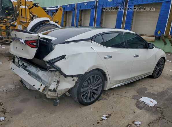 1N4AA6FV7LC377263 2020 NISSAN MAXIMA PLATINUM Белый Задняя правая четверть