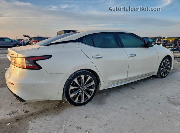 1N4AA6FV8LC363856 2020 NISSAN MAXIMA PLATINUM Белый Задняя правая четверть