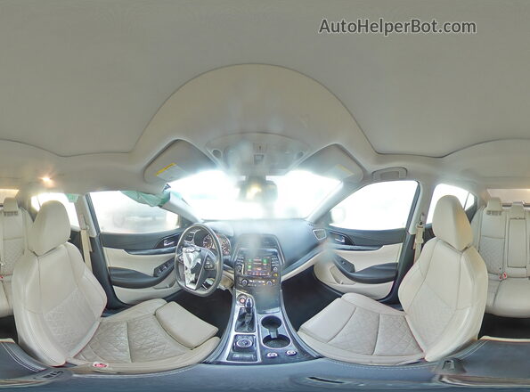 1N4AA6FV8LC363856 2020 NISSAN MAXIMA PLATINUM Белый Вид наклейки с VIN-кодом