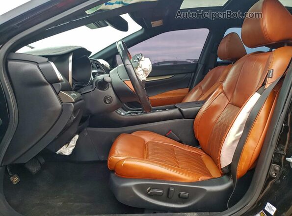 1N4AA6FVXLC369352 2020 NISSAN MAXIMA PLATINUM Черный Вид салона спереди