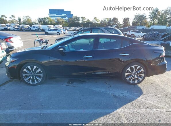1N4AA6FVXPC501323 2023 NISSAN MAXIMA PLATINUM Черный Панорамный вид салона 360°