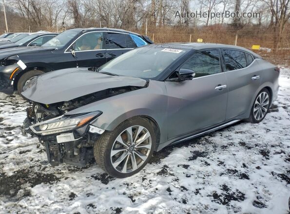 1N4AA6FVXPC511897 2023 NISSAN MAXIMA PLATINUM Серый Передняя левая четверть