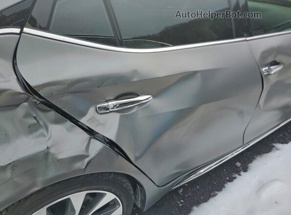 1N4AA6FVXPC511897 2023 NISSAN MAXIMA PLATINUM Серый Вид задних сидений