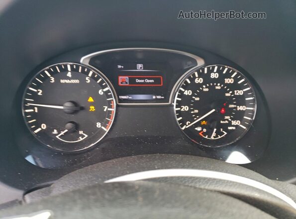1N4AL3AP0JC234086 2018 NISSAN ALTIMA Gray Vista del cuadro de instrumentos