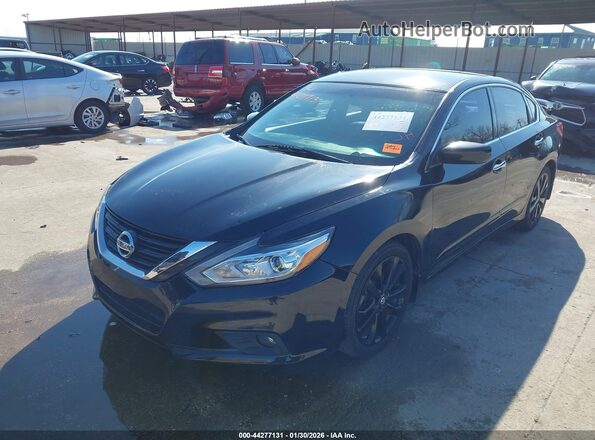 1N4AL3AP0JC236260 2018 NISSAN ALTIMA Черный Передняя левая четверть