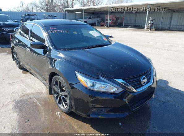 1N4AL3AP0JC236260 2018 NISSAN ALTIMA Черный Передняя правая четверть
