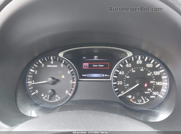1N4AL3AP3HC215185 2017 NISSAN ALTIMA Black Widok tylnych siedzeń