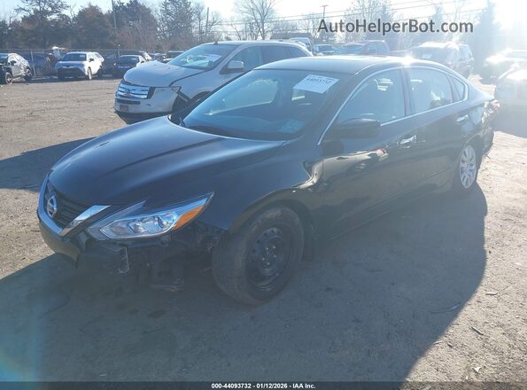 1N4AL3AP4JC275739 2018 NISSAN ALTIMA Black წინა მარცხენა ხედი სამი მეოთხედიდან