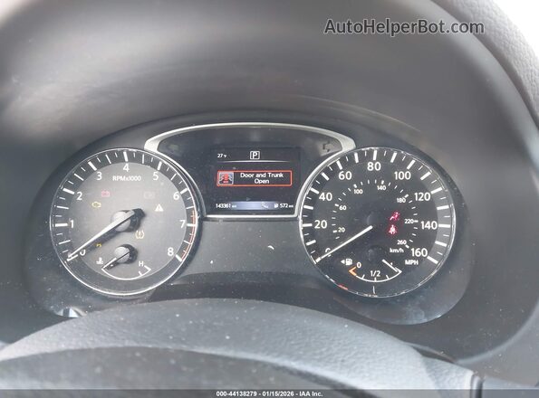 1N4AL3AP6HC191058 2017 NISSAN ALTIMA Серебряный Вид задних сидений