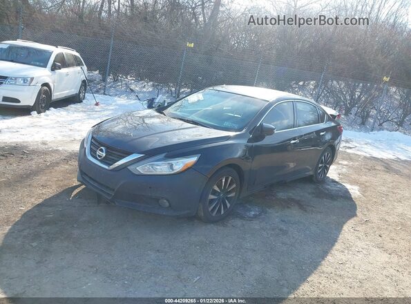 1N4AL3AP8JC141848 2018 NISSAN ALTIMA Черный Передняя левая четверть
