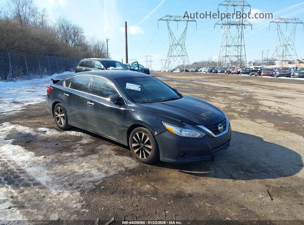 1N4AL3AP8JC141848 2018 NISSAN ALTIMA Черный Передняя правая четверть