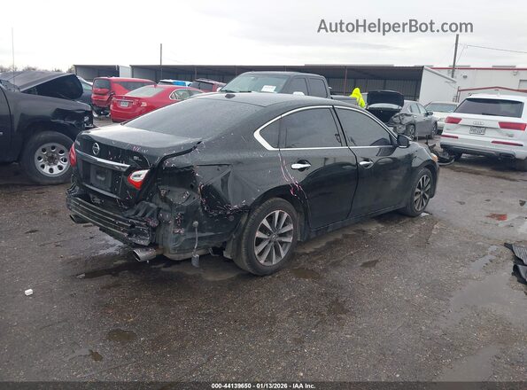 1N4AL3AP9HC201498 2017 NISSAN ALTIMA Черный Задняя правая четверть