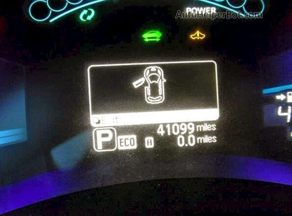 1N4AZ0CP3GC310662 2016 NISSAN LEAF Угольный Вид щитка приборов