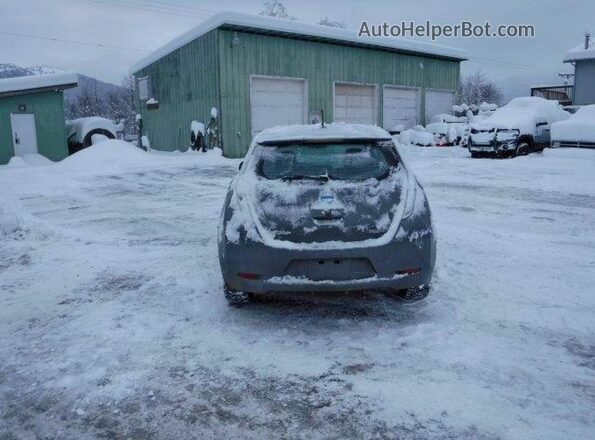 1N4AZ0CP3GC310662 2016 NISSAN LEAF Угольный Вид сзади
