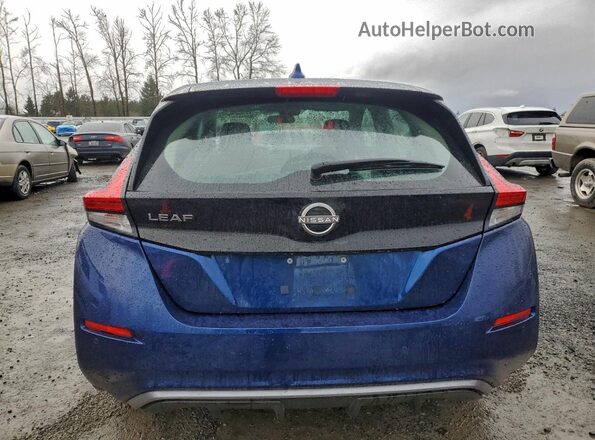 1N4AZ1BV0PC556588 2023 NISSAN LEAF Синий Вид сзади