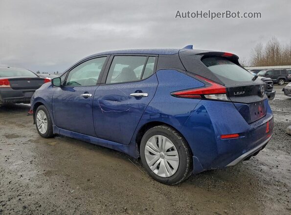 1N4AZ1BV0PC556588 2023 NISSAN LEAF Синий Задняя левая четверть