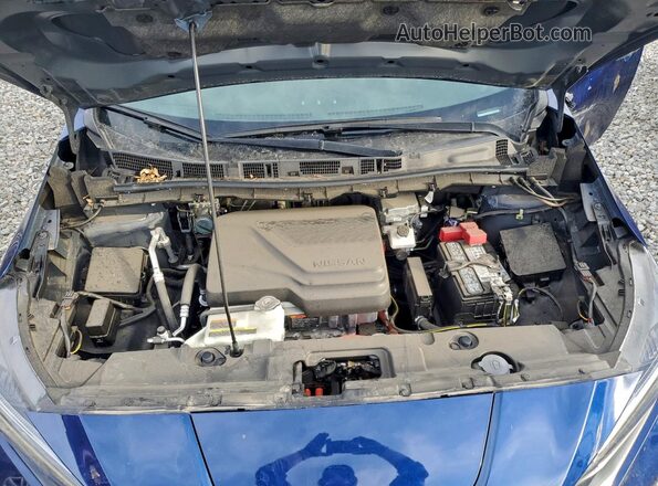 1N4AZ1BV2SC557573 2025 NISSAN LEAF Синий Вид задней части салона