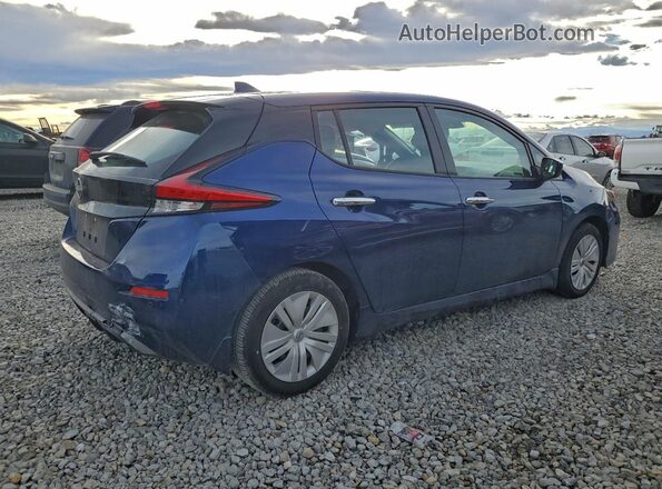 1N4AZ1BV2SC557573 2025 NISSAN LEAF Синий Задняя правая четверть