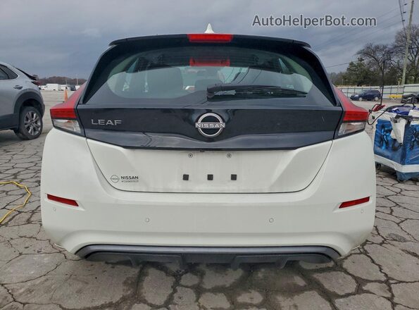 1N4AZ1BV9SC558560 2025 NISSAN LEAF White Вид ззаду