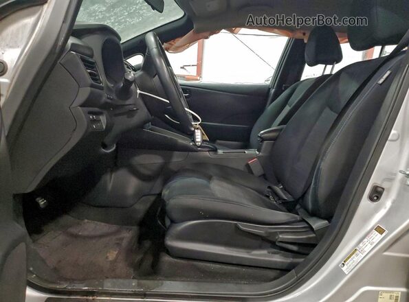 1N4AZ1CP1JC301634 2018 NISSAN LEAF Gray Вид салону спереду